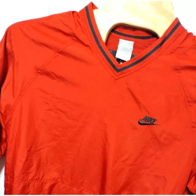 Chaqueta suéter Nike Baseball 72 para hombre roja grande manga larga