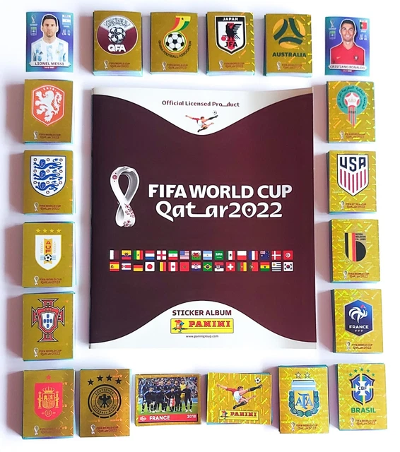 Panini Wereldbeker Qatar 2022 Compleet 670 Stickercollectie Album 🔥, Wit