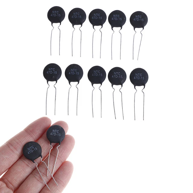 10Pcs Thermal resistor NTC 47D-15 diameter 15mm BL J nwJ Ks QH