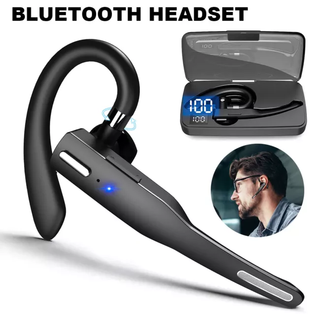 Bluetooth Wireless Headphones with Mic Business Driver Portable Earphone Headset