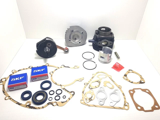 ROAD RACING PERFORMANCE Thermal Group Modification Kit – Piston Cylinder D.55 102cc, Piaggio Ape 50, Vespa, Ø55 - View #4