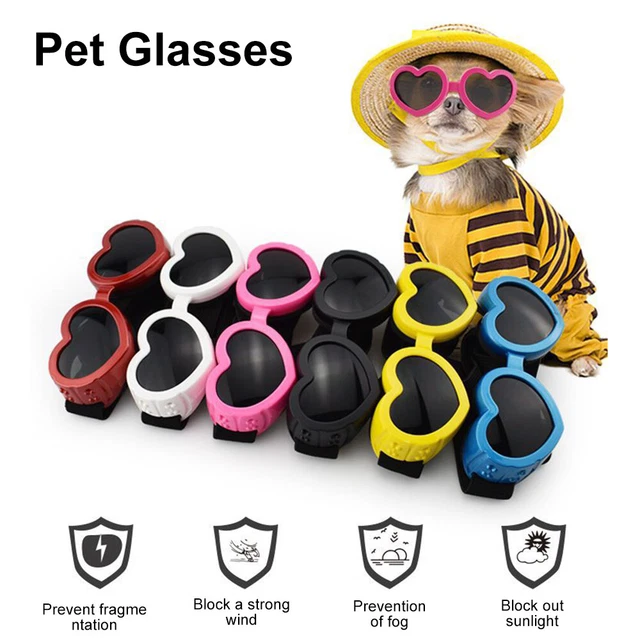 Gafas de sol pequeñas para perros gafas de sol UV gafas de sol protección para mascotas portátiles