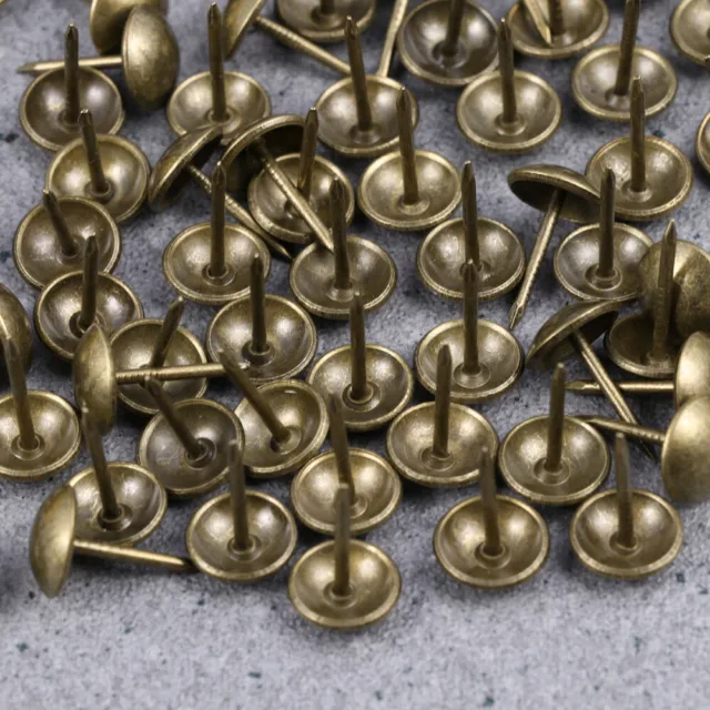 20 Clous Tapissiers Diamètre 16mm Argenté Bronze Ou Cuivre Home Déco  Bricolage 