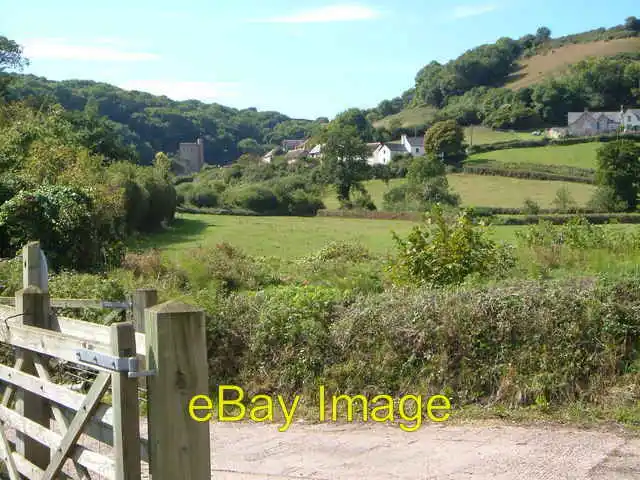 Photo 6x4 Branscombe from near Manor Mill Looking up the valley from the  c2006