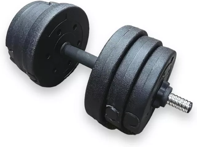 20Kg weights of Dumbbell Single Neoprene coated Sand Iron-Weights-Free P&P