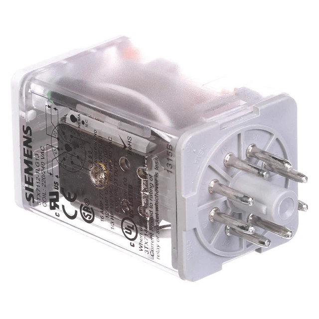 SIEMENS 3TX7112-1LG13 Plug-in Relay, Premium LED, Mechanical F