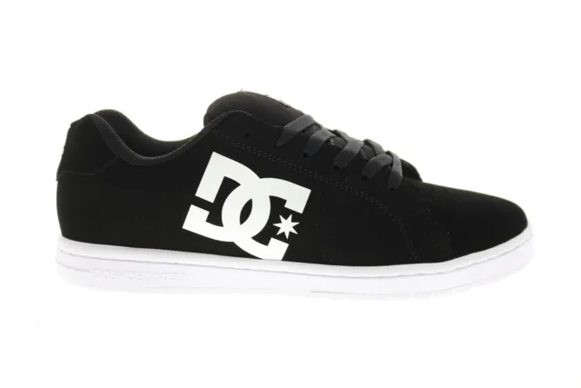 DC Gaveler ADYS100536 Mens Black Nubuck Skate Inspired Sneakers Shoes