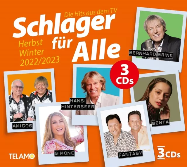 Schlager Für Alle-Herbst/Winter 2022/2023 3CD NEU OVP