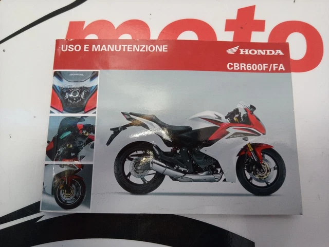 Manuale Uso E Manutenzione Honda Cbr 600F/Fa 2011-2013
