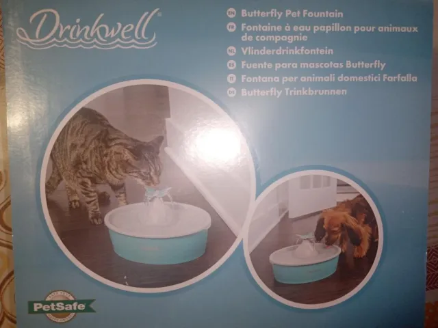 Fontaine à eau Drinkwell Butterfly pour animaux Petsafe