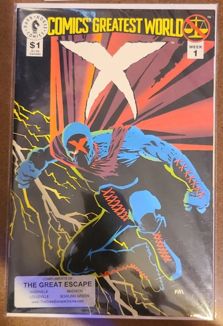 Comics' Greatest World: X #1A Week 1 (Dark Horse 1993)