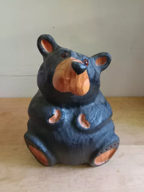 Bearfoots Bears Big Sky Carvers Jeff Fleming  Solid Wood Hand-Carved Rare 