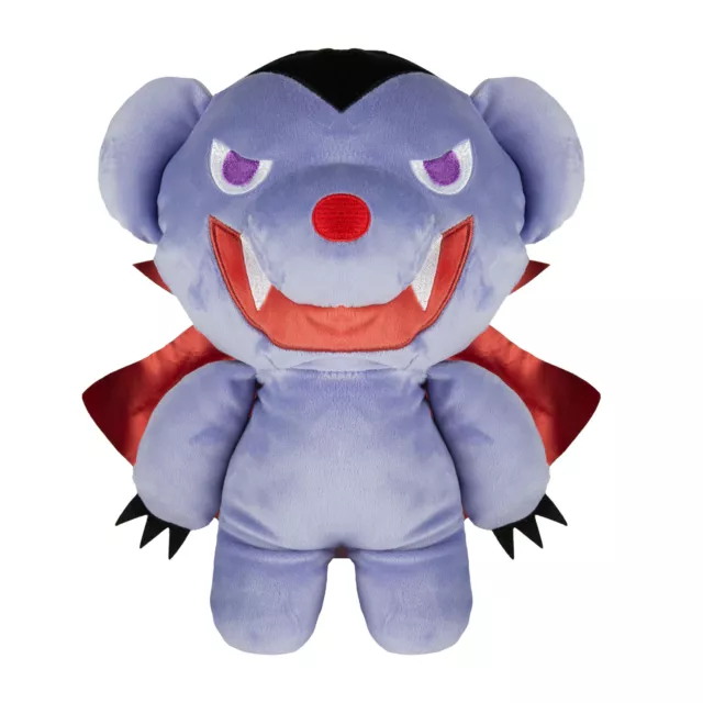 Deddy Bears Vampir Stofftier 30 cm Körpertasche, Zertifikat, Plüschtier Halloween Vampir