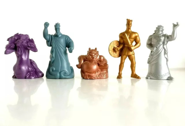 McDonalds Happy Meal Hercules Set McDonalds Australien Disney Metallic Figuren Set