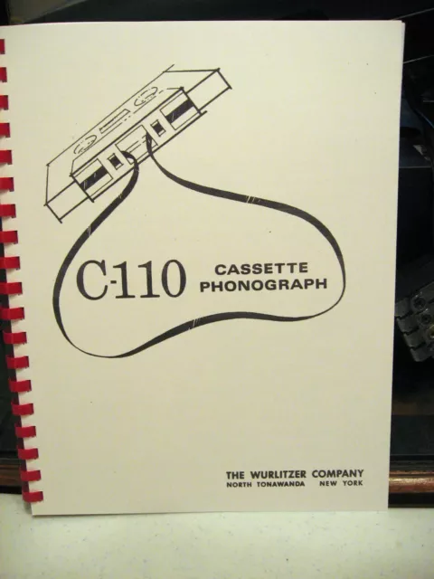 Wurlitzer Model C-110 Cassette Jukebox Manual