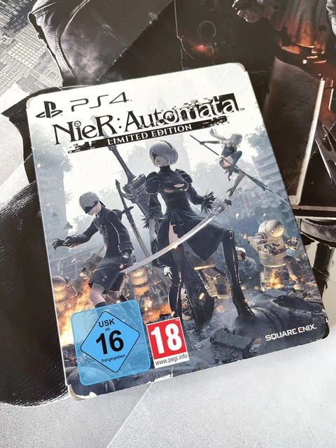 Steelbook Custom Stickerbook NieR:Automata PS4 - Boîtier Seul, Très Bon état