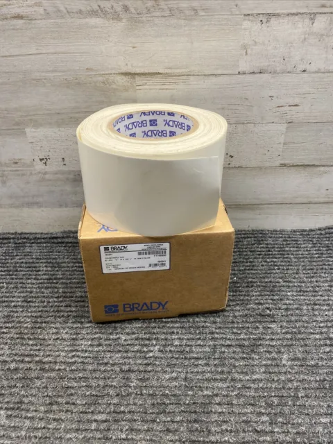 Used Brady 104341 Floor Marking Tape,Roll,3In W, Unknown Ft. L