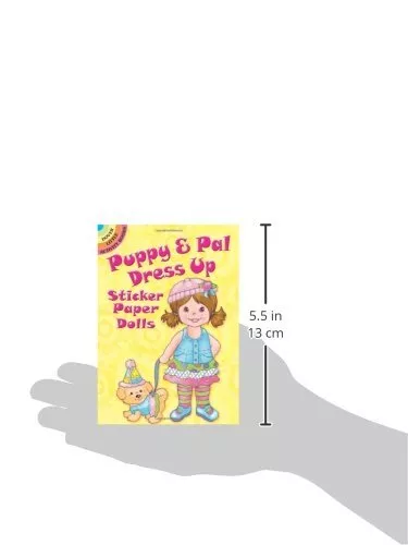 Puppy & Pal Dress Up Sticker Paper Dolls Little Activity Books 3