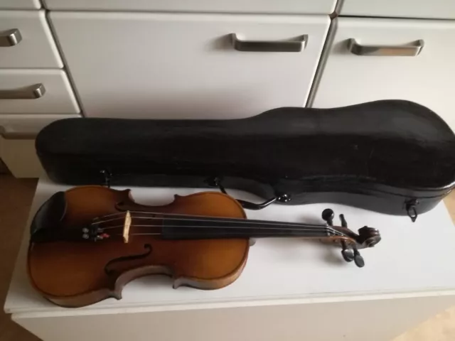 100Jahre Alte Geige Antike Violine 4/4 spielbereit