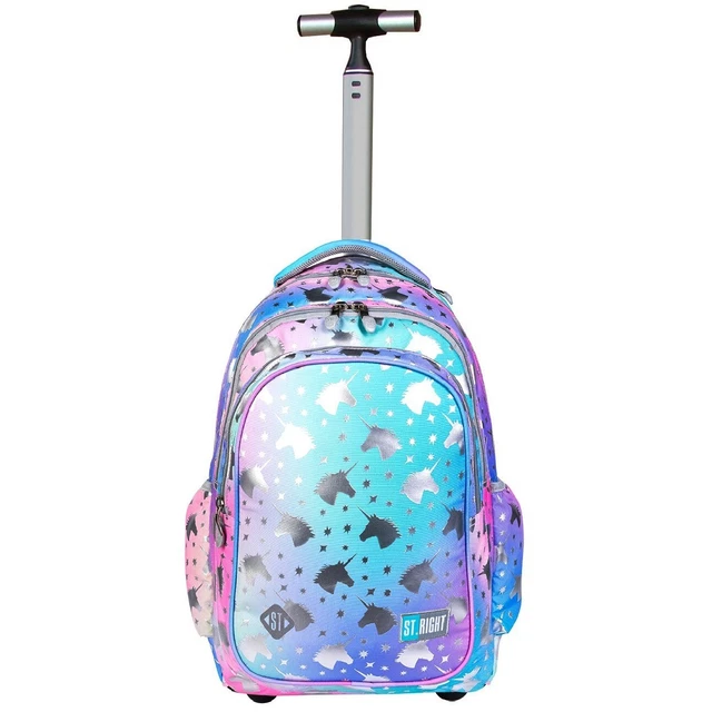 St.Right Unicorno Ombre Zaino Trolley Scuola Elementare Media per Ragazza Donna