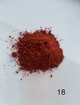 Polvo de pigmento rojo chile. Pinturas, barnices, ceras naturales, etc. A+Calidad