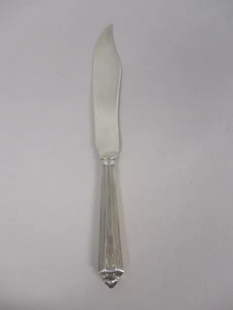 Antique Gorham Plymouth Sterling Silver Individual Solid Fish Knife 7 3/4"