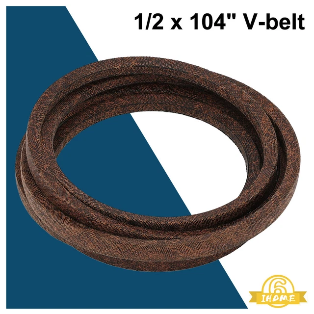 1/2 INCH X 104 Inch Mower Deck Belt For John Deere LA100 LA105 LA110