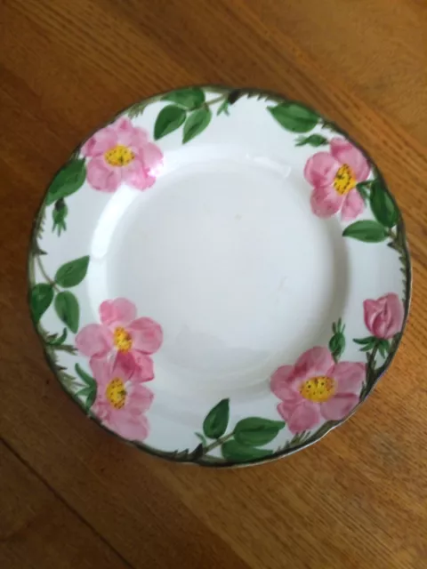 Vintage Franciscan Earthenware Desert Rose 10.5" Dinner Plate