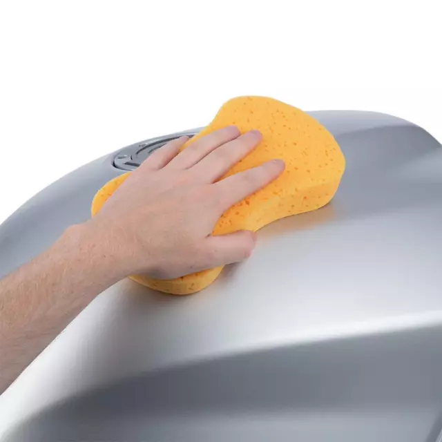Oxford Espanding Spugna Pulizia Moto Ciclo Microfibra Pulizia Nuovo Giallo