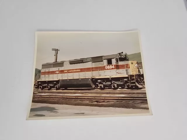 ERIE LACKAWANNA-CONRAIL RR Druck Vintage 1976 Diesellok Fotografie 8x10