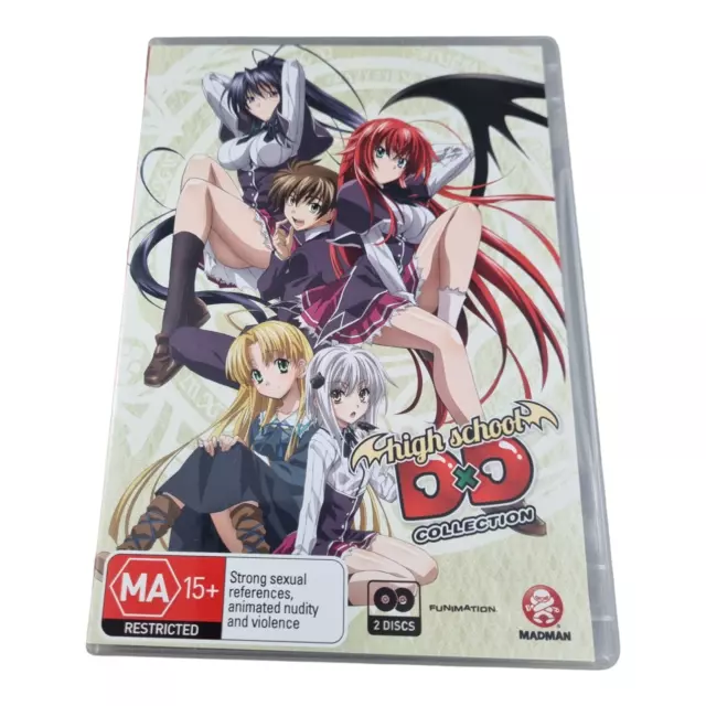 DVD Anime Uncut High School DXD Season 1-4 Series (1-49 End)+ 4 OVA English  DUB