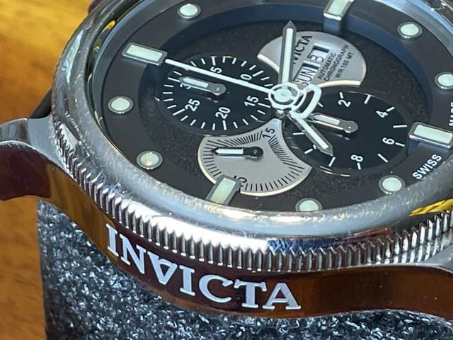 Invicta Russian Diver Model 5930 Swiss Made Valjoux 7750 Automatic Movement ETA Invicta Russian Diver Model 5930 Swiss Made Valjoux 7750 Automatic Movement ETA