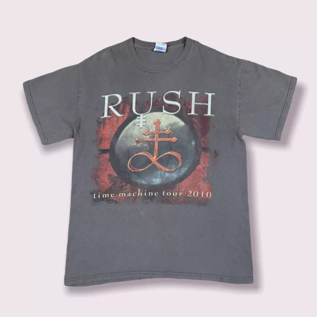 Vintage 2010 Rush Time Machine Tour T-Shirt Men’s Size Medium