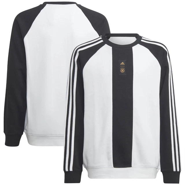 Felpa calcio bambino Germania (taglia 9-10y) felpa adidas Crew - Nuova