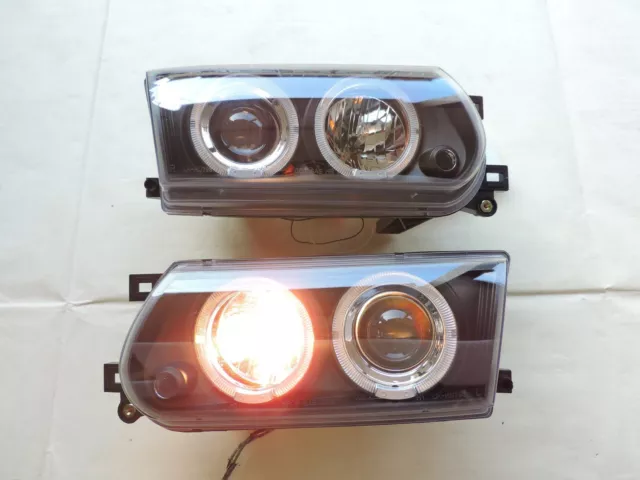 For Sentra Tsuru B13 1991~1992~1993 1994 FACELIFTED Projector Balck Headlight