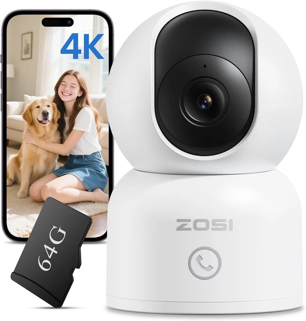 Promotion ZOSI C528D6 : la caméra de surveillance WiFi avec double