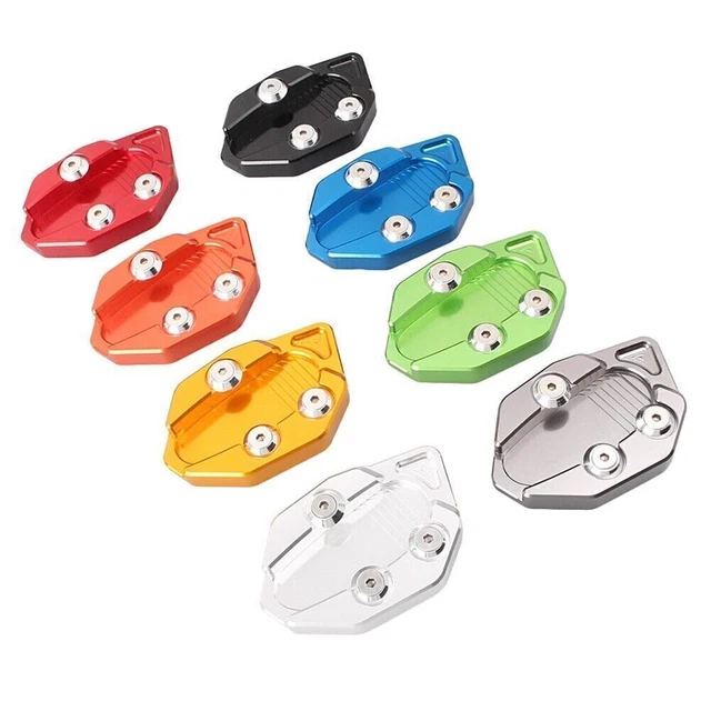 Motorcycle Dirt Bike Kickstand Side Stand Pad For Yamaha T-MAX 530 2012-2015 14