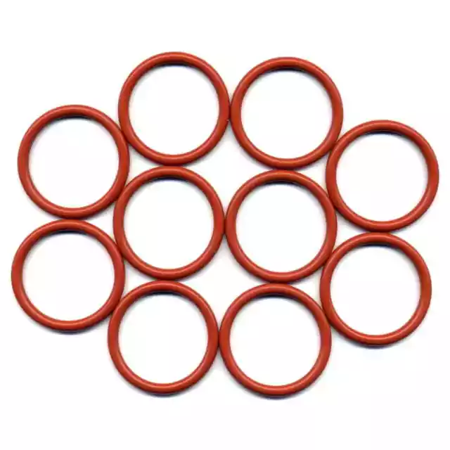 10 X o-Ring for Den Piston Der Delonghi Brew Group / 36x4 MM Mat. Vmq Silicone