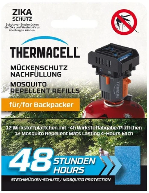 ThermaCell Backpacker Nachfüllpack 48 h Mückenschutz Mückenabwehr Insektenschutz