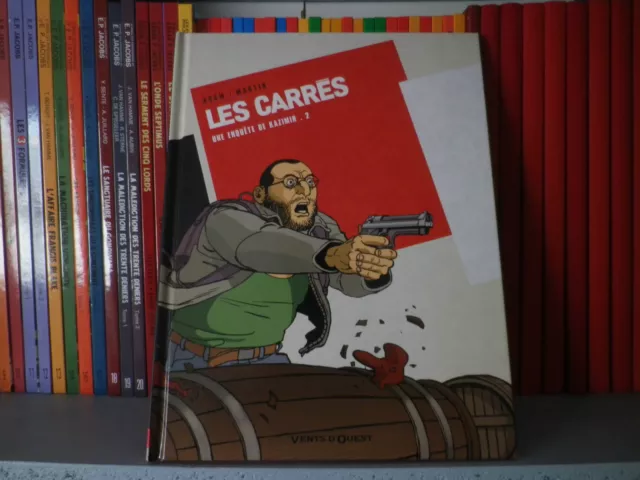 Les Carrés : Une enquête de Kazimir, Tome 2 - Adam/Martin - BD