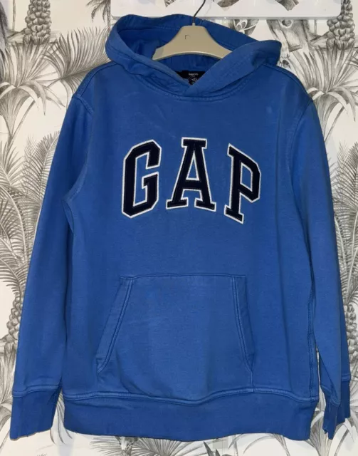 Boys Age 10-11 Years - Gap Hooded Sweater Top