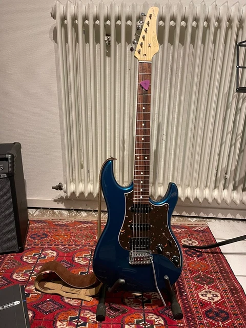 Stratocaster FGN J-standard Odyssey Old Lake Placid Blue ; Powerstrat