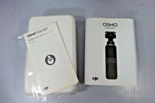 DJI OSMO POCKET (3-axis gimbal, 4K camera) Handheld OSMPKT OT110 Video Japan New