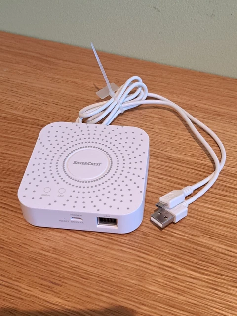 SILVERCREST SMART HOME Gateway Hub Control With Voice & Apps Zigbee ...