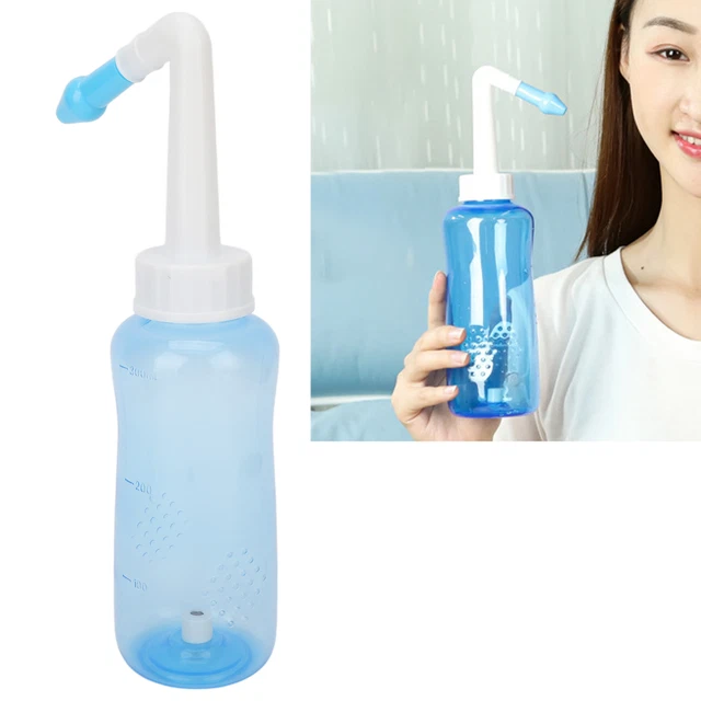 Juego de riego nasal corriente de agua moderada polvo objetos extraños quitar nariz JFF