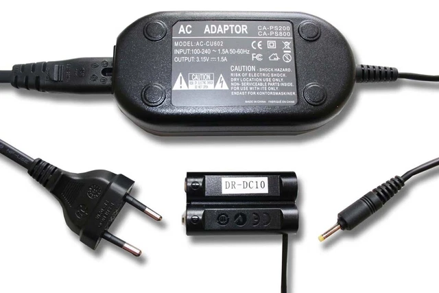 ALIMENTATORE PER CANON Powershot A1100IS, A1100 IS