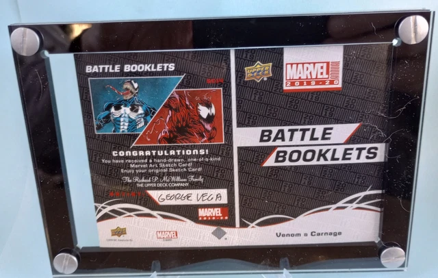 Marvel Annual VENOM Sketch Card by George Vega 2