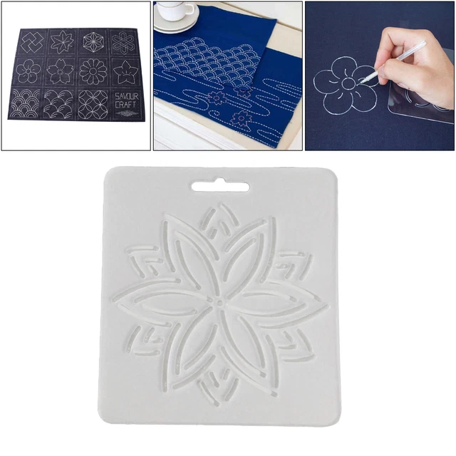 Quilten Schablone Stickerei Vorlage Werkzeug für Nähen auf Stoff Quilt