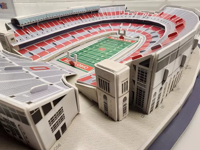 New Foco 3d Stadium PZLZ "The Shoe" Ohio State Buckeyes Horseshoe Stadium RARE!!