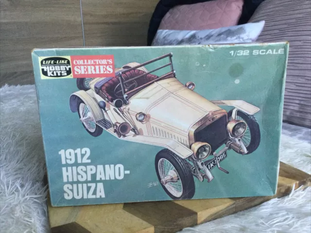 Life-Like Hobby Kits 1912 HISPANO-SUIZA 1/32 New Sealed